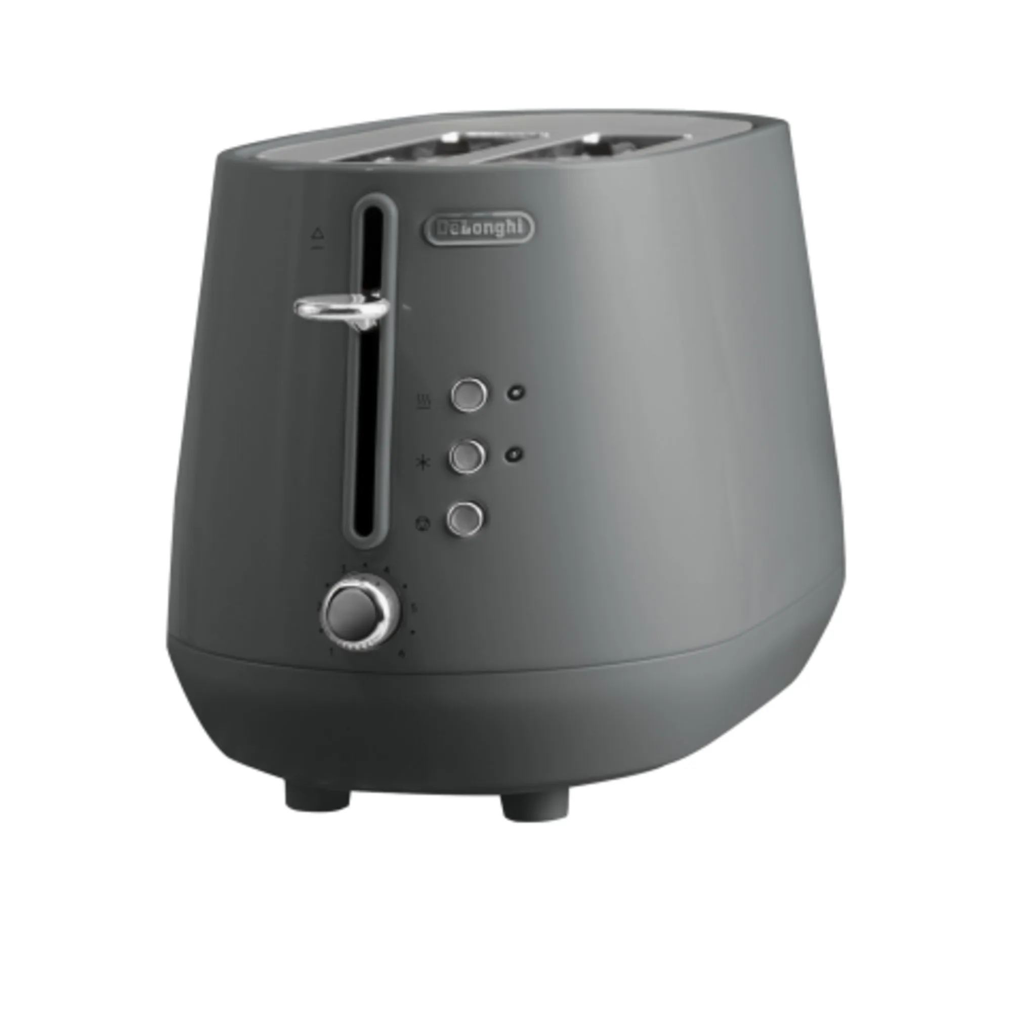 DeLonghi Eclettica CTY2003G 2 Slice Toaster Pebble Grey Kitchen